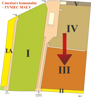 Brak mapy sektorowej