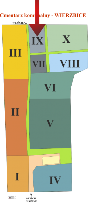 Brak mapy sektorowej