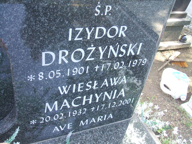 Grób Wiesława Machynia