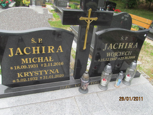 Wojciech Jachira 1957 Kobierzyce - Grobonet - Wyszukiwarka osób pochowanych