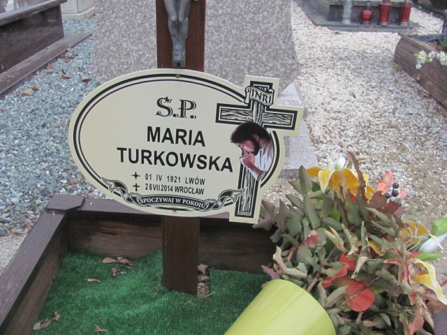 Maria Turkowska 1921 Kobierzyce - Grobonet - Wyszukiwarka osób pochowanych