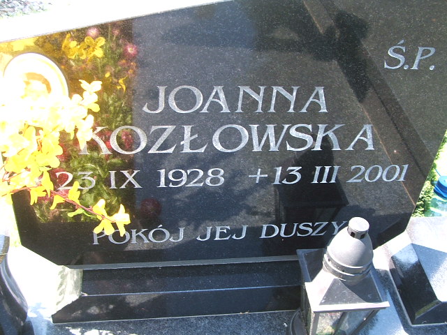 Grób Karol Kozłowski