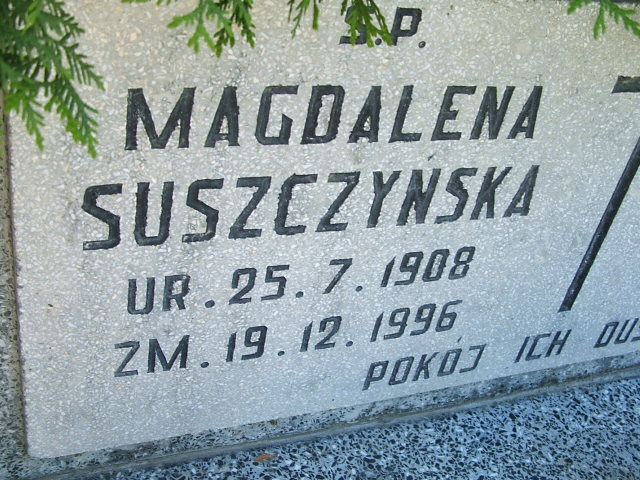 Stefan Suszczyński 1913 Kobierzyce - Grobonet - Wyszukiwarka osób pochowanych