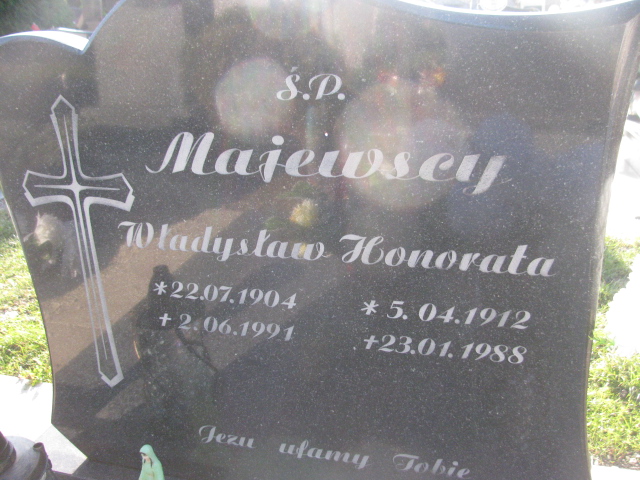 Honorata Majewska 1912 Kobierzyce - Grobonet - Wyszukiwarka osób pochowanych