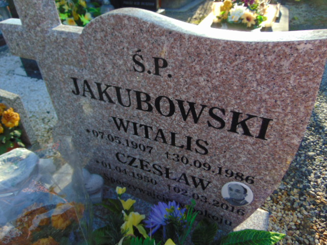 Czesław JAKUBOWSKI 1950 Kobierzyce - Grobonet - Wyszukiwarka osób pochowanych