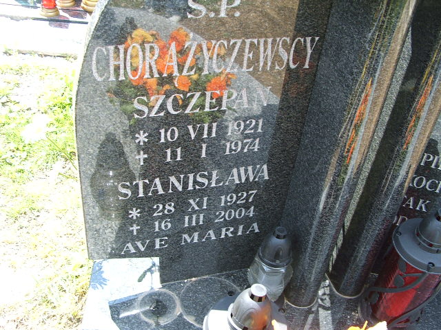 Stanisława Chorążyczewska 1927 Kobierzyce - Grobonet - Wyszukiwarka osób pochowanych