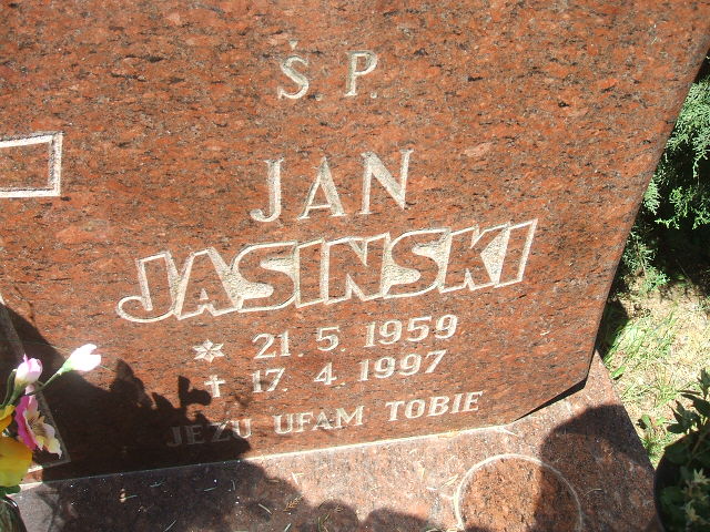 Jan Jasinski 1959 Kobierzyce - Grobonet - Wyszukiwarka osób pochowanych