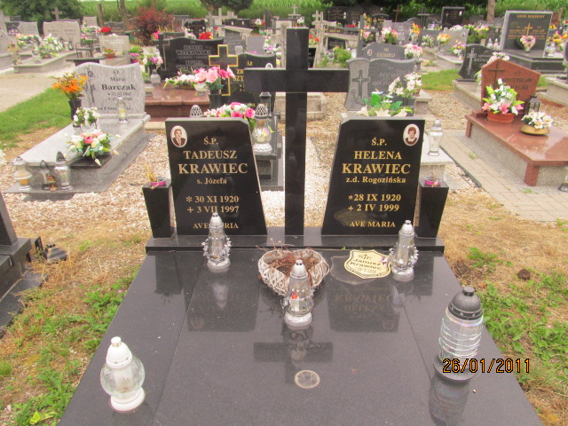 Grób Helena Krawiec