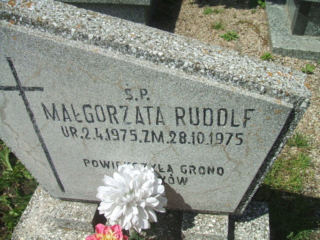 Małgorzata Rudolf 1975 Kobierzyce - Grobonet - Wyszukiwarka osób pochowanych