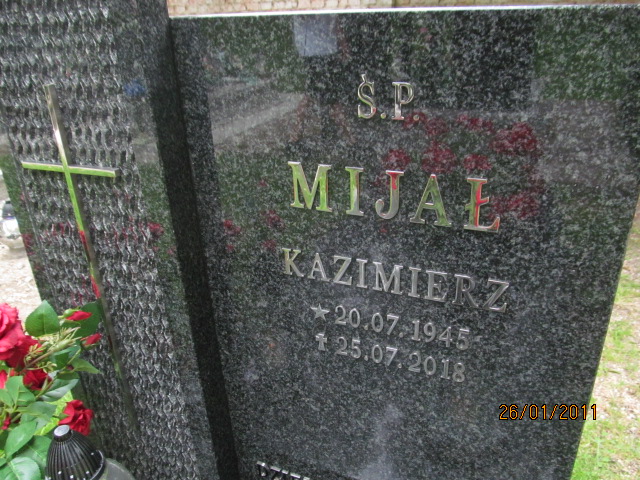 Kazimierz Mijał  1945 Kobierzyce - Grobonet - Wyszukiwarka osób pochowanych