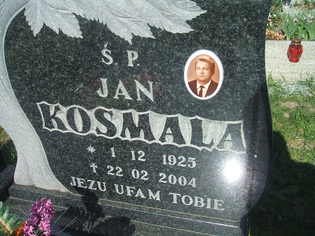 Jan Kosmala 1925 Kobierzyce - Grobonet - Wyszukiwarka osób pochowanych