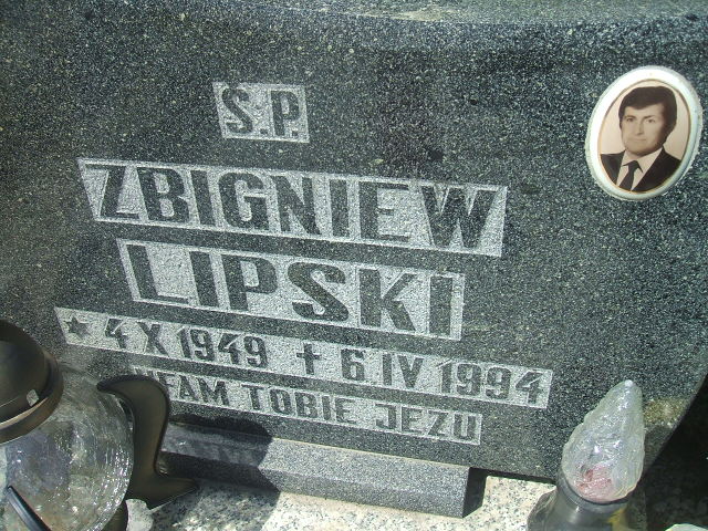 Zbigniew Lipski 1949 Kobierzyce - Grobonet - Wyszukiwarka osób pochowanych