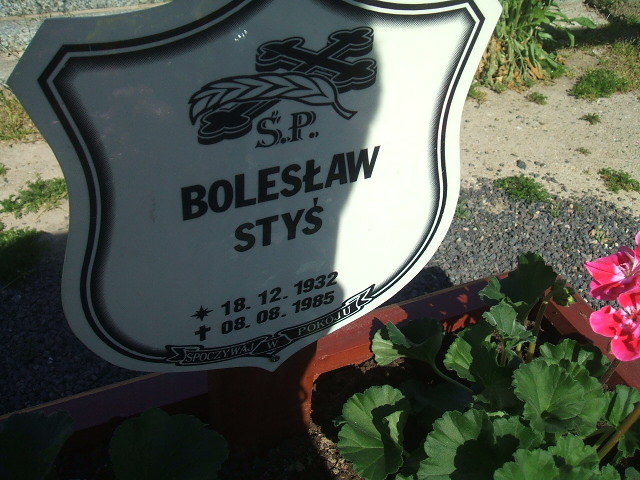 Bolesław Styś 1932 Kobierzyce - Grobonet - Wyszukiwarka osób pochowanych