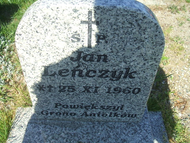 Jan Leńczyk 1960 Kobierzyce - Grobonet - Wyszukiwarka osób pochowanych