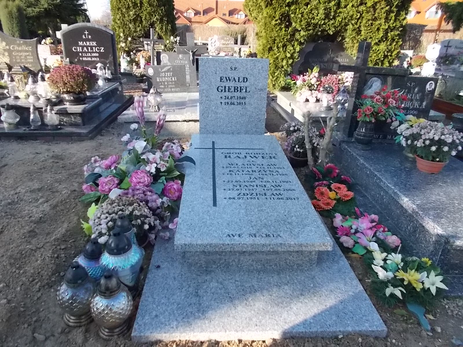 Grób ZDZISŁAW RAJWER