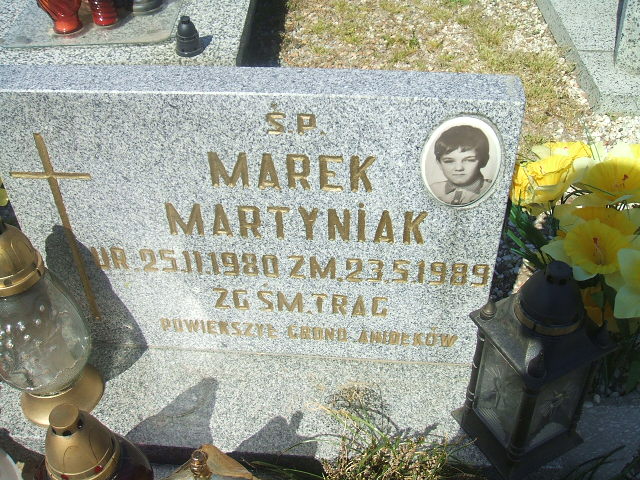 Grób Marek Martyniak