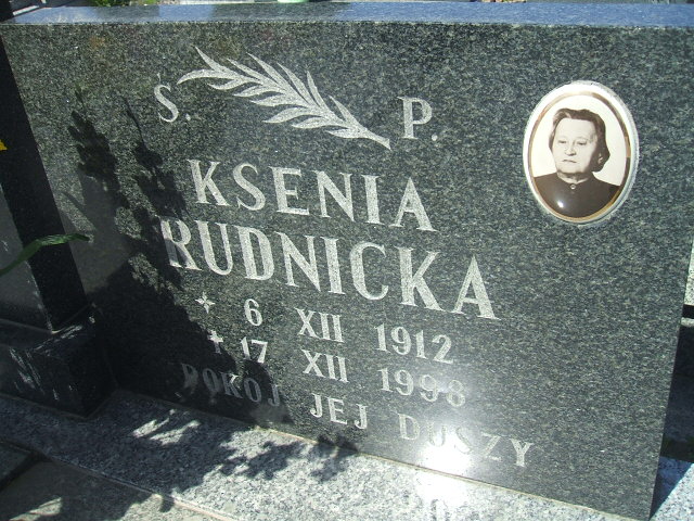 Grób Ksenia Rudnicka