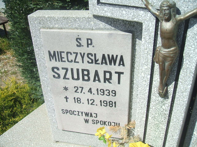 Mieczysława Szubart 1939 Kobierzyce - Grobonet - Wyszukiwarka osób pochowanych