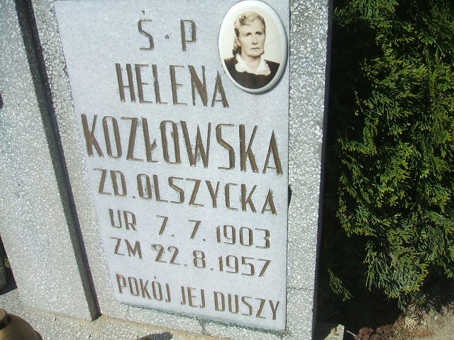 Grób Helena Kozłowska