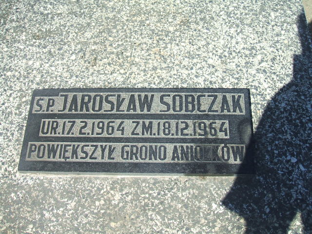 Jarosław Sobczak 1964 Kobierzyce - Grobonet - Wyszukiwarka osób pochowanych