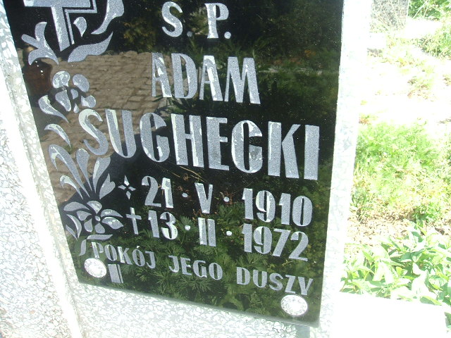 Adam Suchecki 1910 Kobierzyce - Grobonet - Wyszukiwarka osób pochowanych