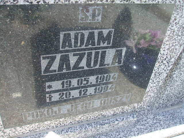 Grób Antonina Zazula