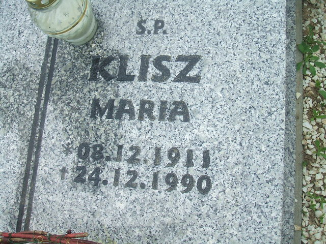 Maria Klisz 1911 Kobierzyce - Grobonet - Wyszukiwarka osób pochowanych