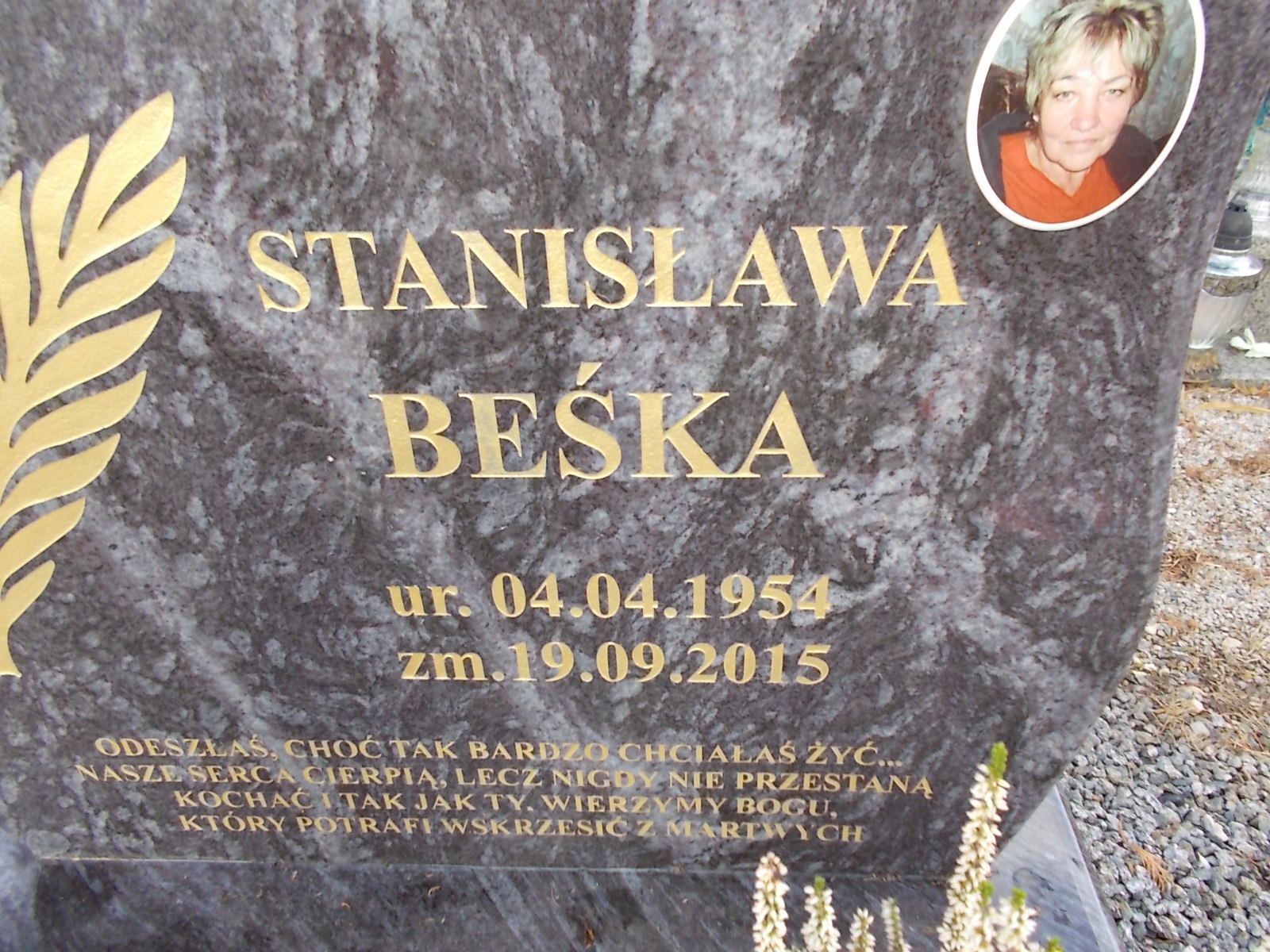 Stanisława Beśka 1954 Kobierzyce - Grobonet - Wyszukiwarka osób pochowanych