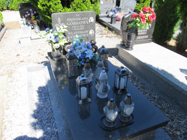 Grób Bronisława Górkowy 