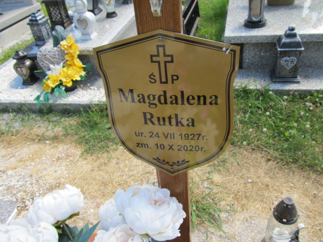 Magdalena Rutka  1927 Kobierzyce - Grobonet - Wyszukiwarka osób pochowanych