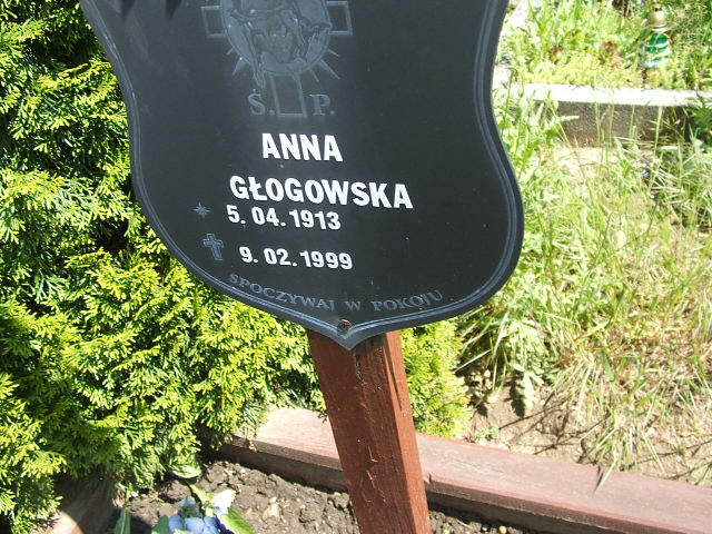 Anna Głogowska 1913 Kobierzyce - Grobonet - Wyszukiwarka osób pochowanych