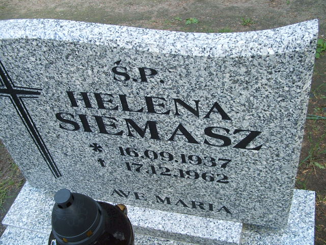 Grób Helena Siemasz
