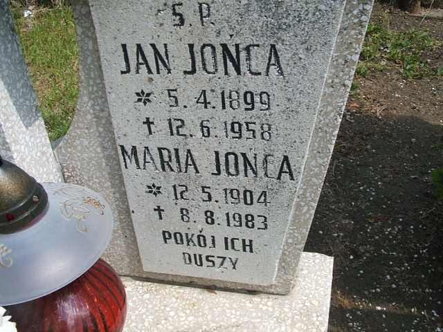 Jan Jonca 1899 Kobierzyce - Grobonet - Wyszukiwarka osób pochowanych