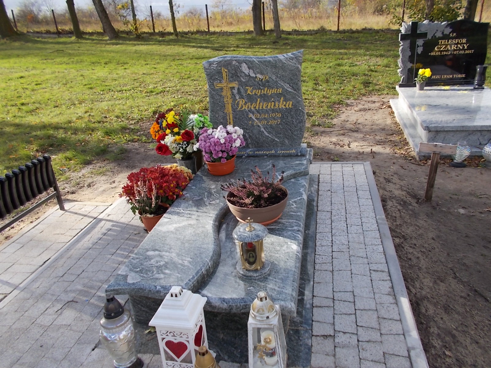 Grób Krystyna Bocheńska 