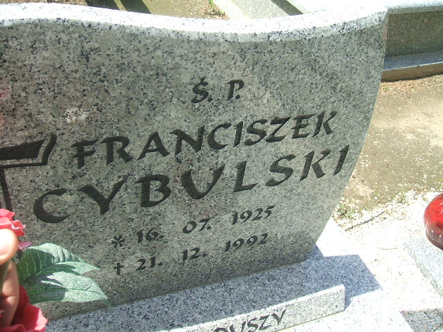Franciszek Cybulski 1925 Kobierzyce - Grobonet - Wyszukiwarka osób pochowanych