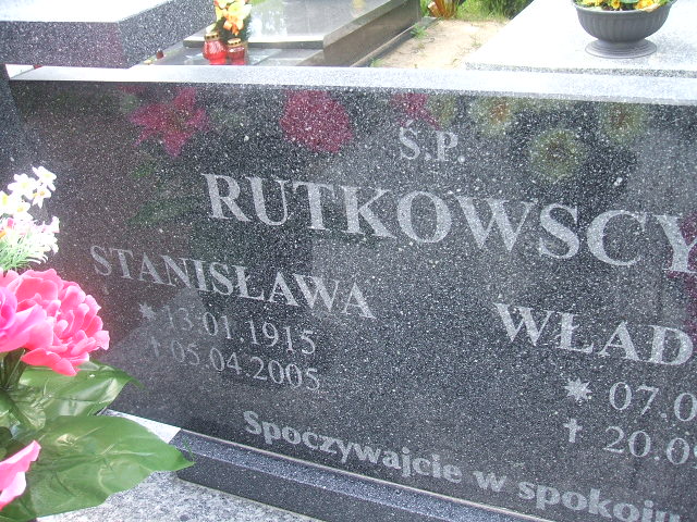 Stanisława Rutkowska 1915 Kobierzyce - Grobonet - Wyszukiwarka osób pochowanych
