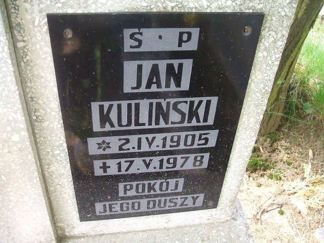 Grób Jan Kuliński