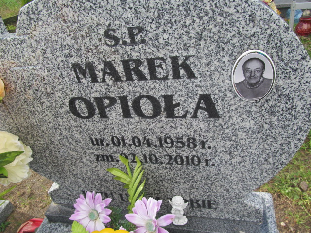 Marek Opioła 1958 Kobierzyce - Grobonet - Wyszukiwarka osób pochowanych